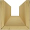 Ekena Millwork 3-Sided (U-beam) Rough Sawn Endurathane Faux Wood Ceiling Beam, Premium Aged, 10"W x 4"H  x 20'L BMRS3C0100X040X240ZD - alternate 6